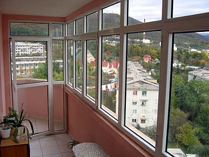 балконное пластиковое окно Талдом