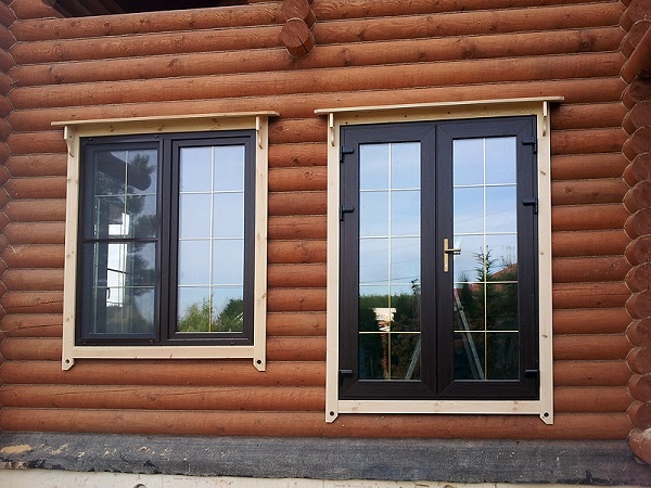 Установка пластиковых окон в деревянном доме Талдом